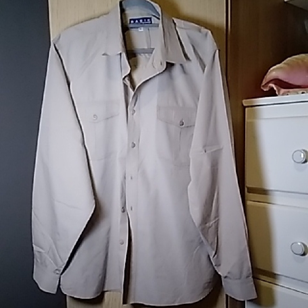 Basic Editions Grey Shirt Sz XL